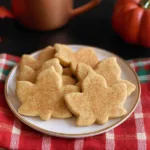 Delicious Pumpkin Sugar Cookies (Gluten Free, Vegan)
