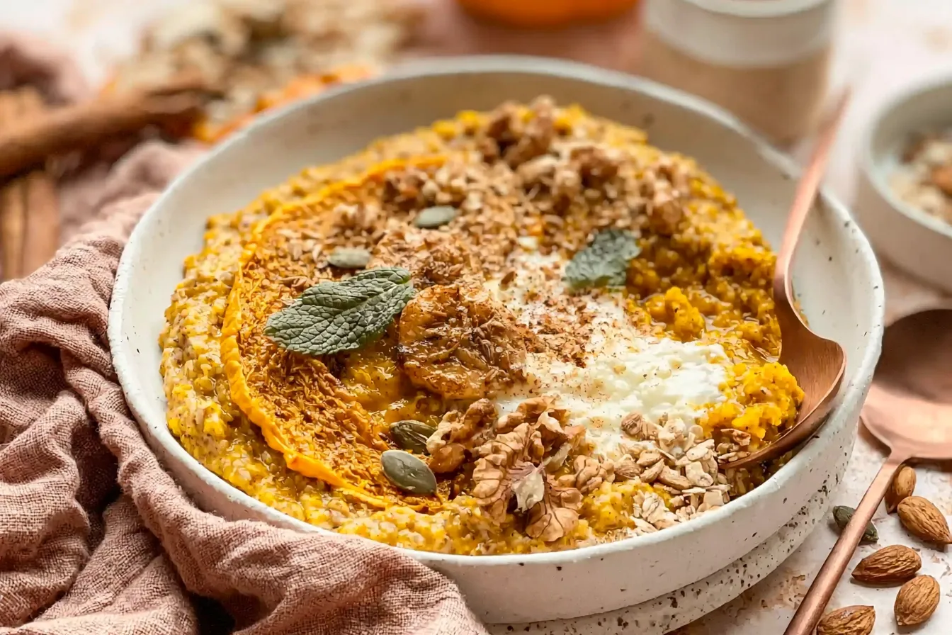 Quick Pumpkin Oatmeal 