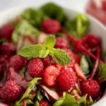 Delicious Raspberry Vinaigrette in a Jar