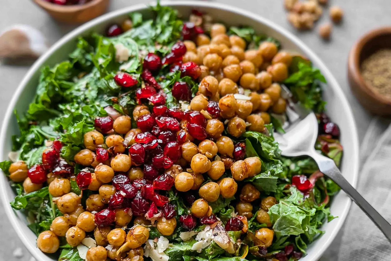 Roasted Chickpea Fall Salad