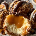 Salted Caramel Pretzel Cheesecake Balls - Delicious No-Bake Dessert
