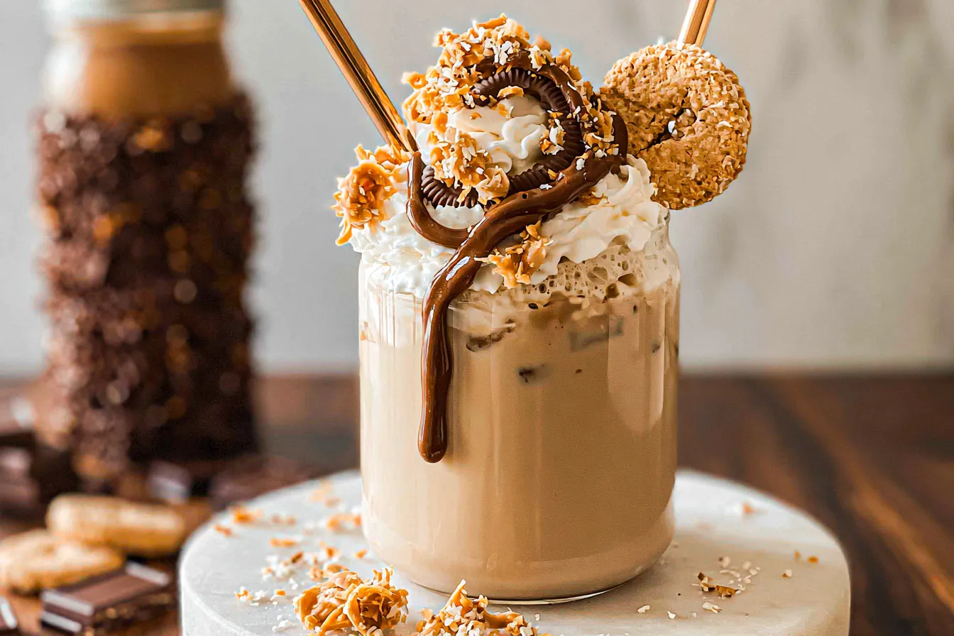 Samoas Iced Coffee