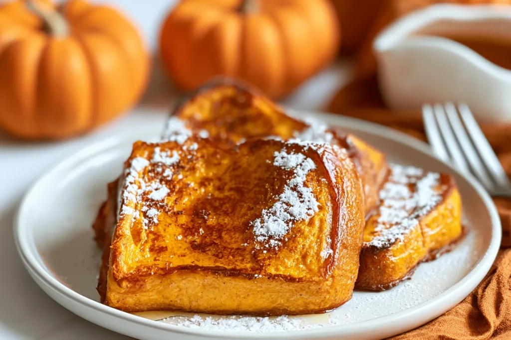 Cozy Seasonal Pumpkin French Toast