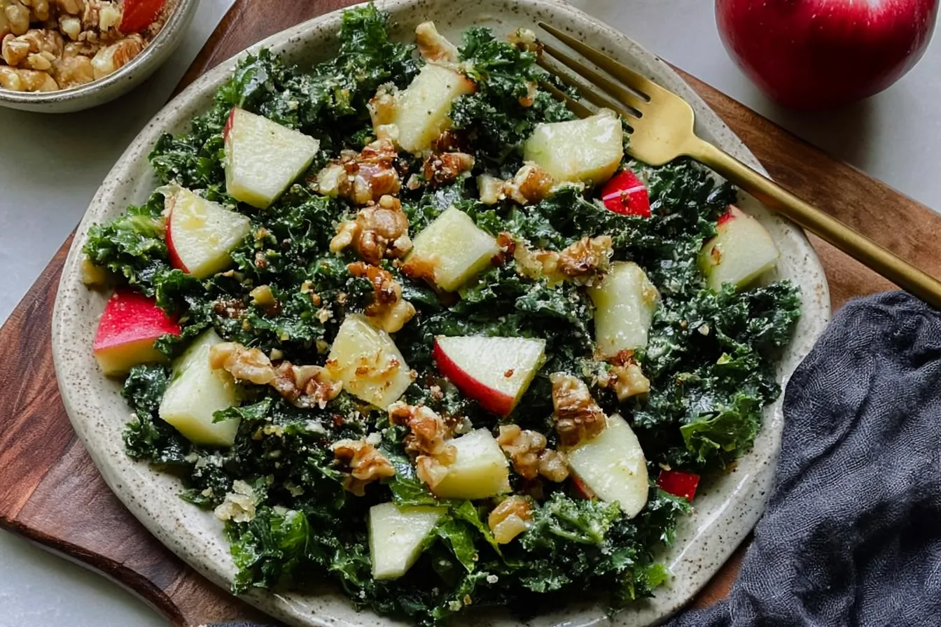Simple Kale Apple Walnut Salad: A Delightfully Fresh Choice 4 Simple Kale Apple Walnut Salad
