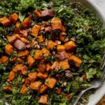 Smoky Sweet Potato Kale Salad with Hot Ginger Dressing Delights 5 Delicious Smoky Sweet Potato Kale Salad with Hot Ginger Dressing
