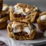 S’mores Cookie Cups Freshly Baked and Ready to Enjoy