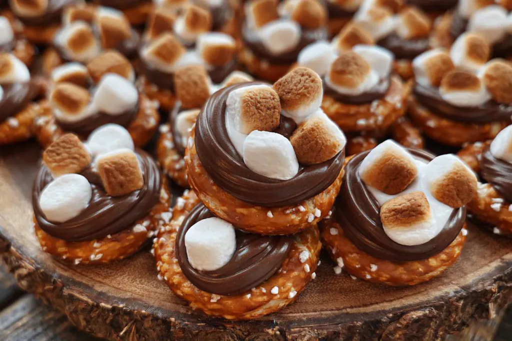 S’mores Pretzel Bites Ready to Indulge