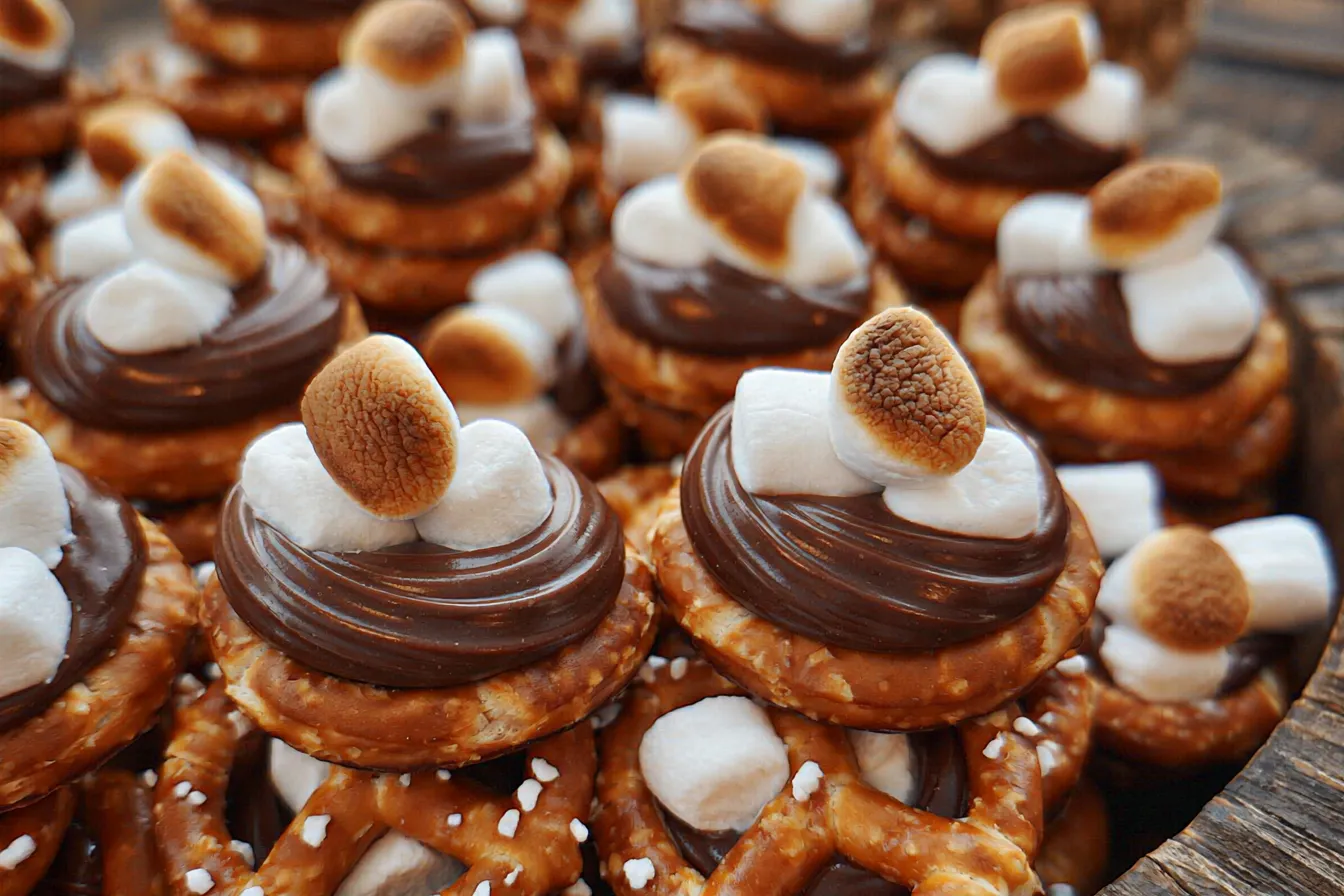S’mores Pretzel Bites: A Sweet Snack You’ll Love 4 S’mores Pretzel Bites