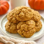 Delicious Soft and Chewy Pumpkin Oatmeal Cookies