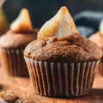 Spiced Pear Muffins Recipe: A Cozy Treat You’ll Love 5 Golden Spiced Pear Muffins Freshly Baked