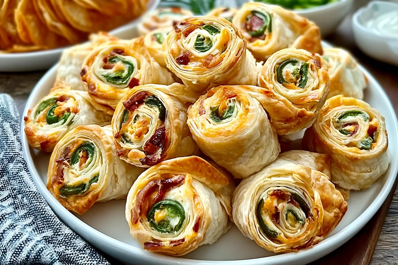 Spicy Jalapeno Popper Pinwheels & RITZ Crisp Thins 
