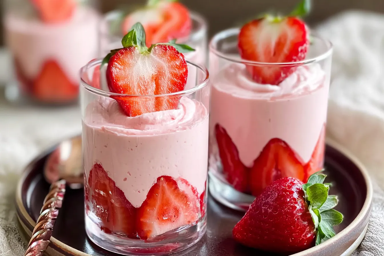 Strawberry Mousse: A Delightful Dessert You'll Love 4 Strawberry Mousse