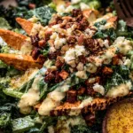 Sweet Potato Kale Salad with Creamy Honey Mustard Dressing