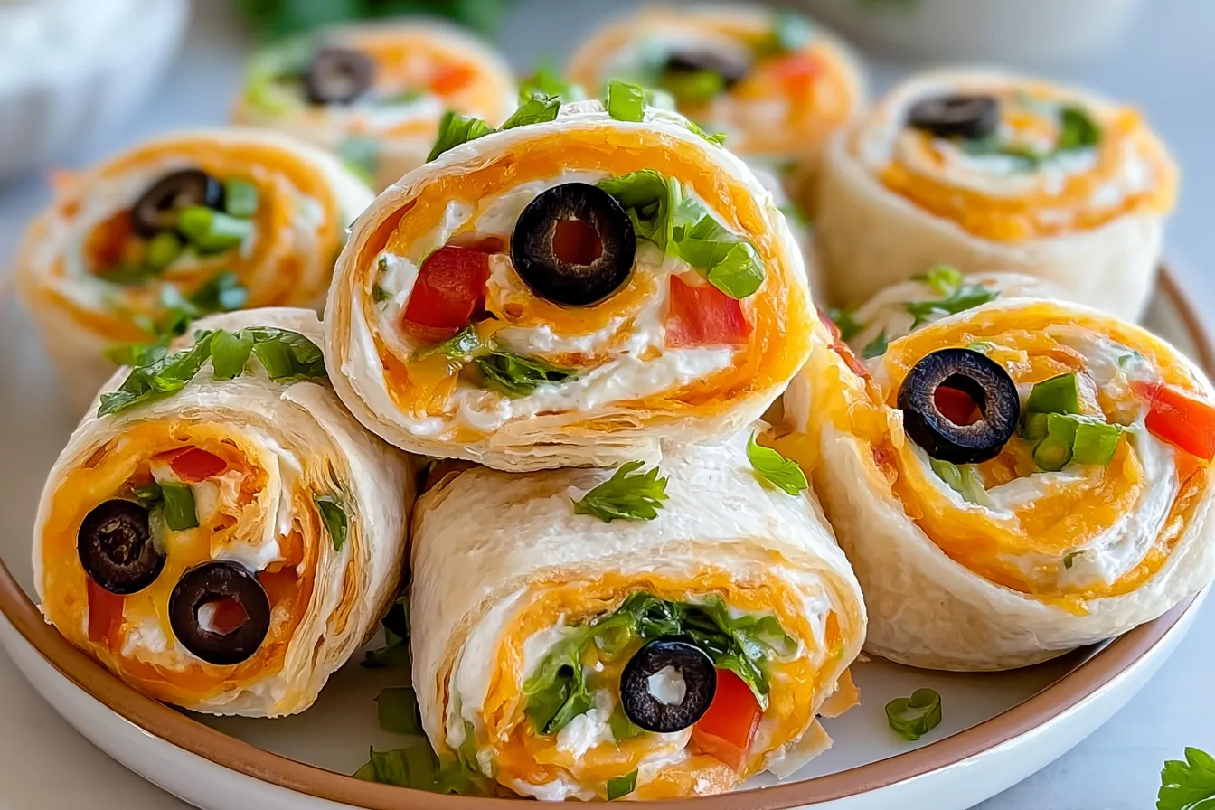 Taco Cream Cheese Pinwheels 