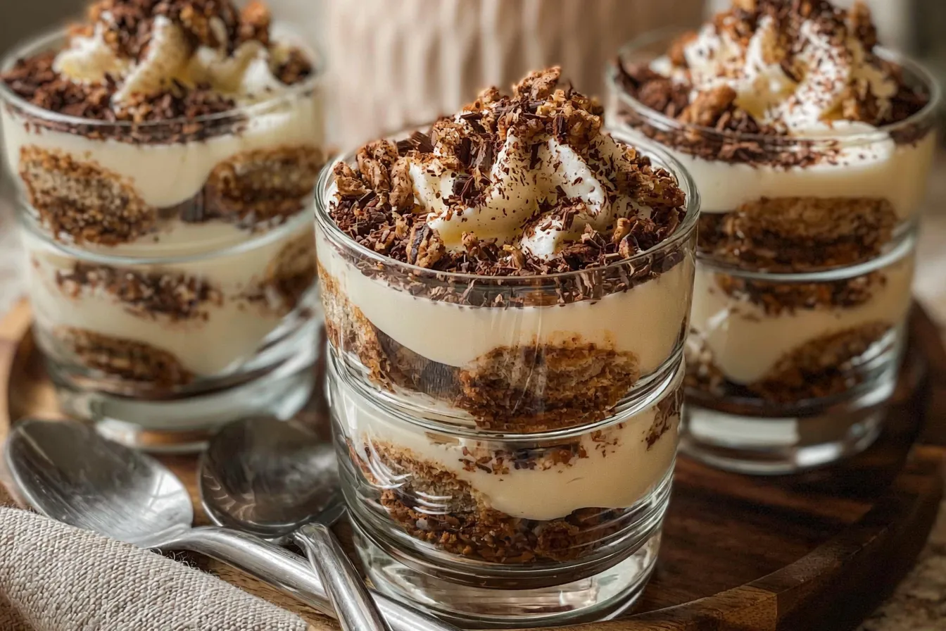 Tiramisu Cups: Indulge in the Perfect Dessert Delight 4 Tiramisu Cups
