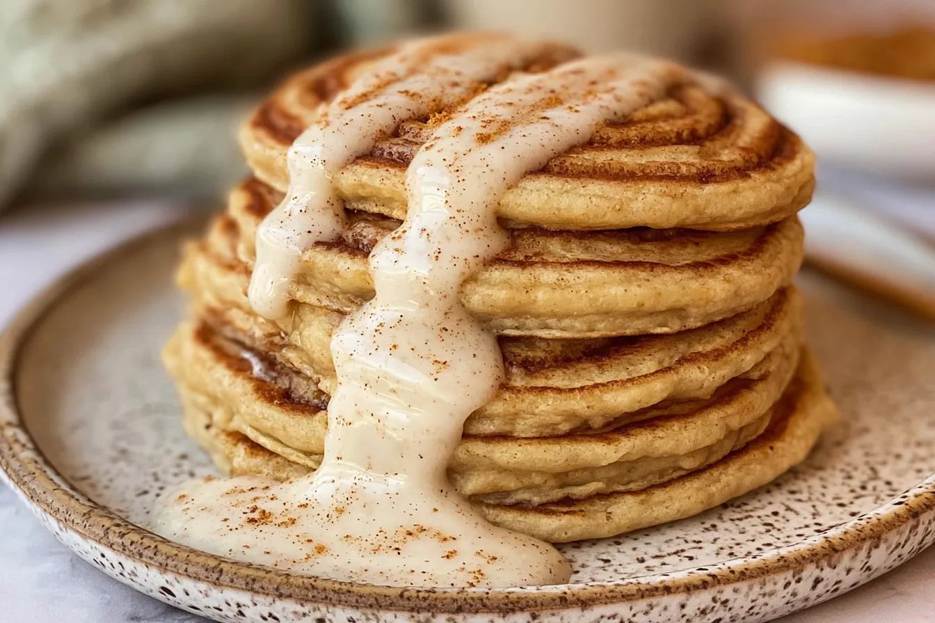 Vegan Cinnamon Roll Pancakes: A Delicious Breakfast Delight 4 Vegan Cinnamon Roll Pancakes