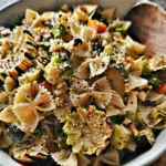 Vegan Fall Pasta Salad - A Colorful Autumn Dish