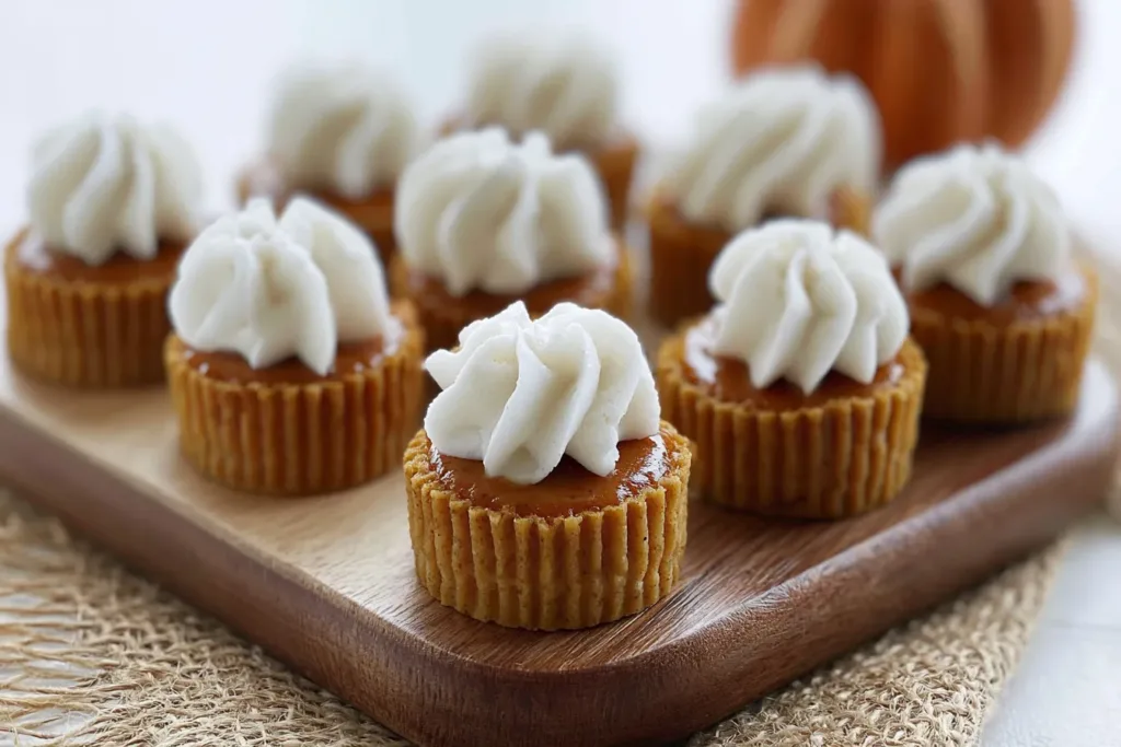 Vegan Pumpkin Pie Bites - Delicious Fall Dessert