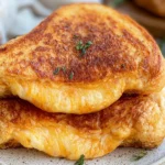 Air Fryer Grilled Cheese Sandwich - Golden and Crispy