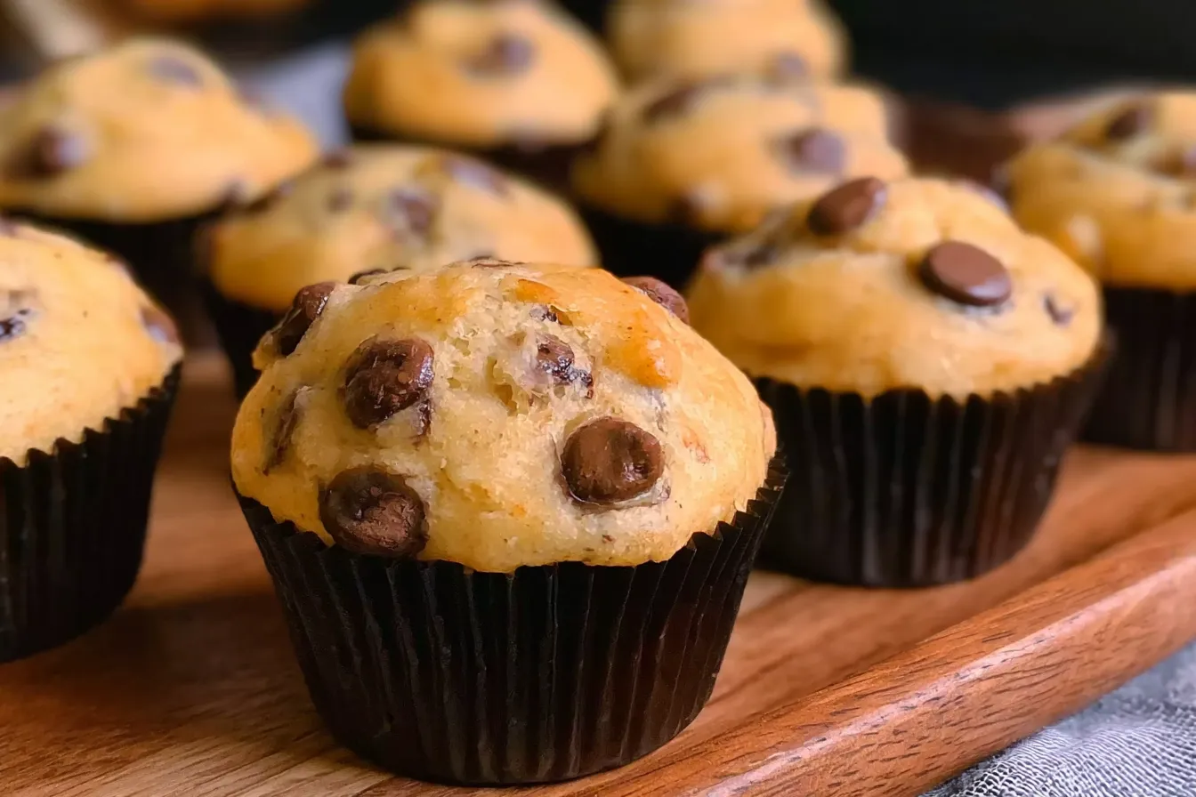 Banana Chocolate Chip Muffins 