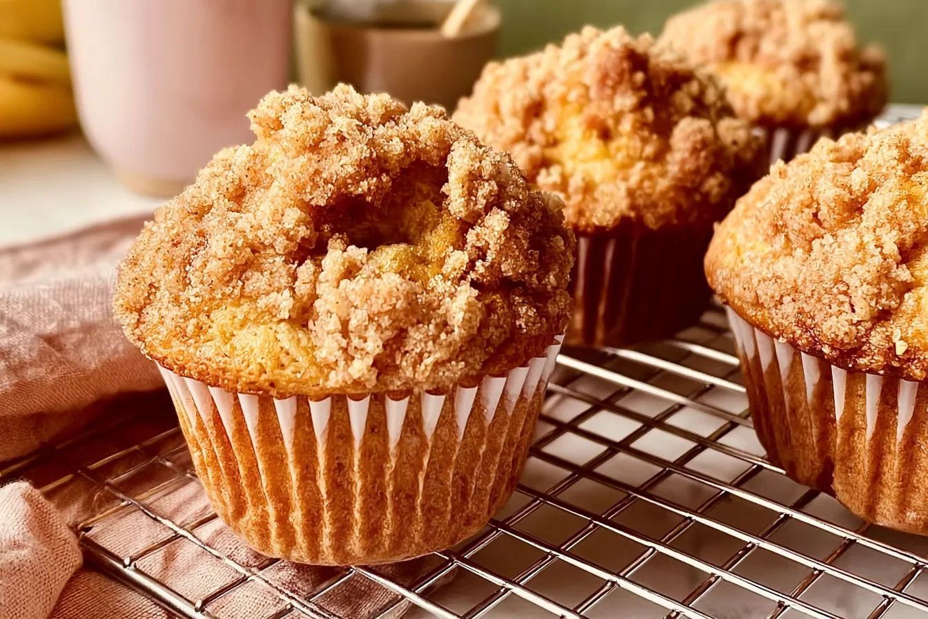 Banana Crumb Muffins: Irresistibly Delicious Breakfast Treats 4 Banana Crumb Muffins