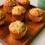 Delicious Banana Oat Muffins Fresh Out of the Oven