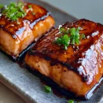 Brown Sugar Glazed Salmon: The Ultimate 20-Minute Dinner 5 Brown Sugar Glazed Salmon on a Beautiful Platter