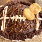 Delicious Brownie Batter Football Dip for Game Day