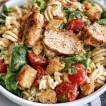 Chicken Caesar Pasta Salad: Fresh and Flavorful
