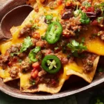 Delicious Chili-Cheese Nachos Ready to Enjoy