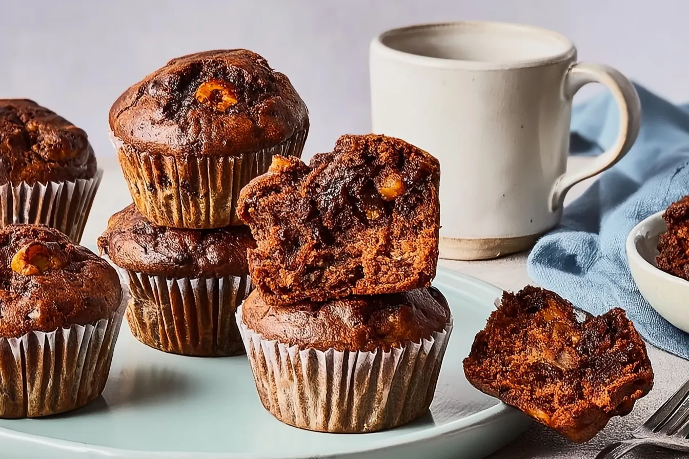 Chocolate Banana Muffins 