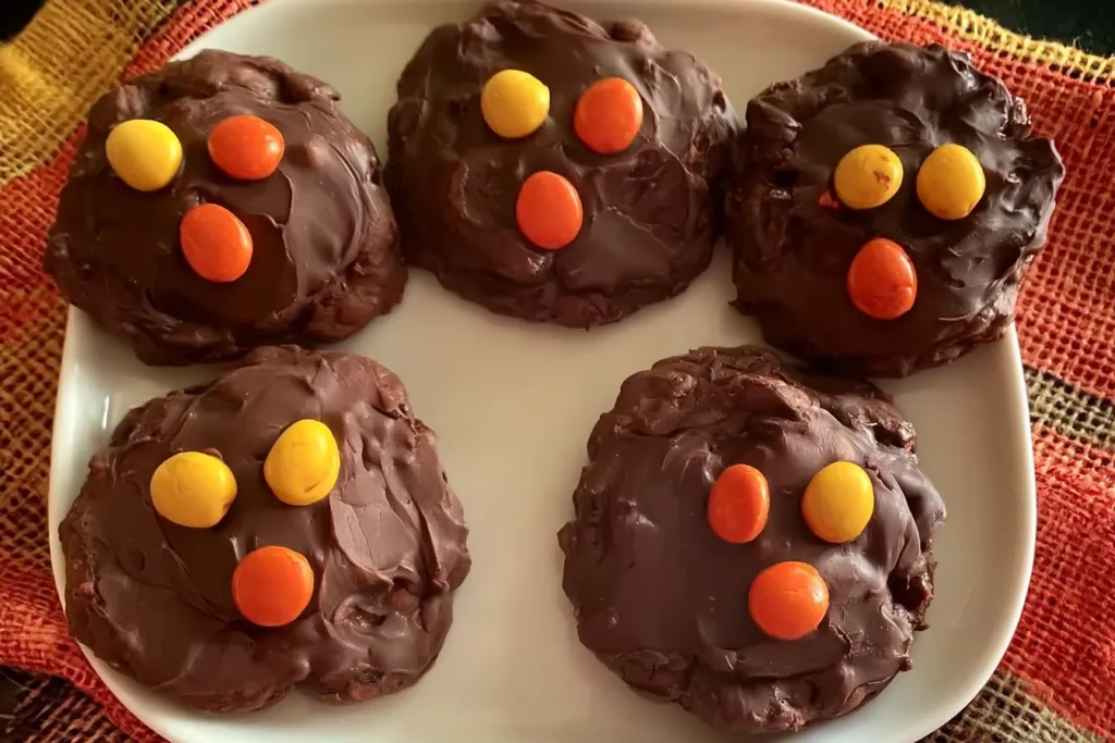 Chocolate Halloween Cookies - Festive and Fun