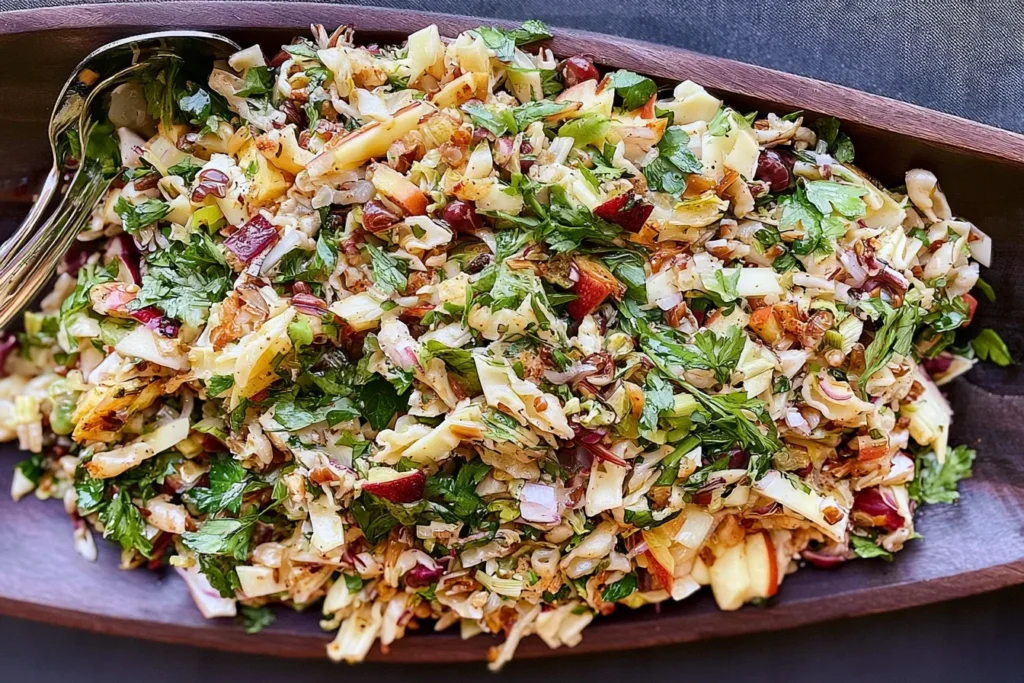 Chopped Fall Pasta Salad with Seasonal Ingredients