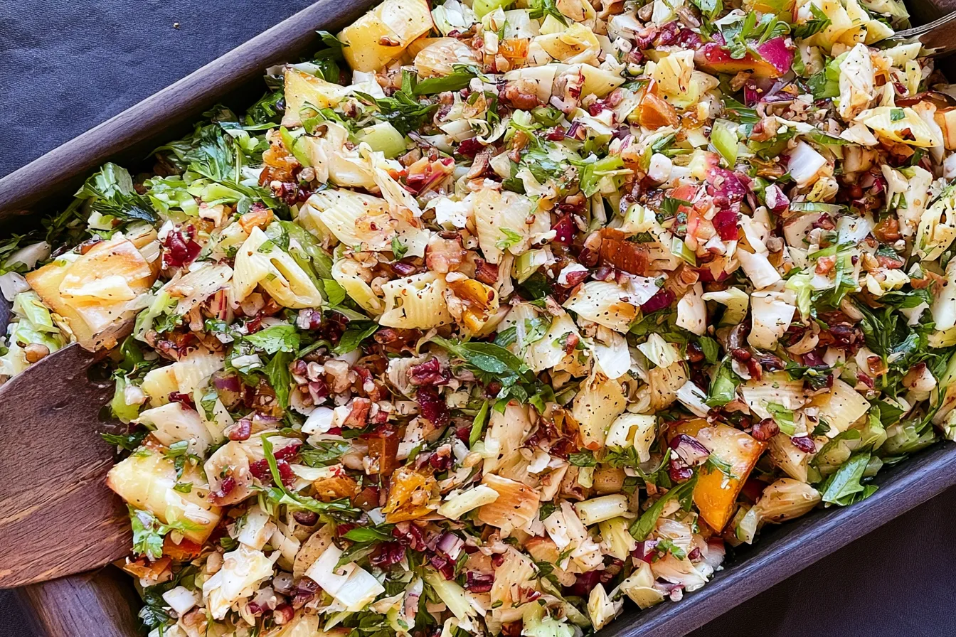 Chopped Fall Pasta Salad 