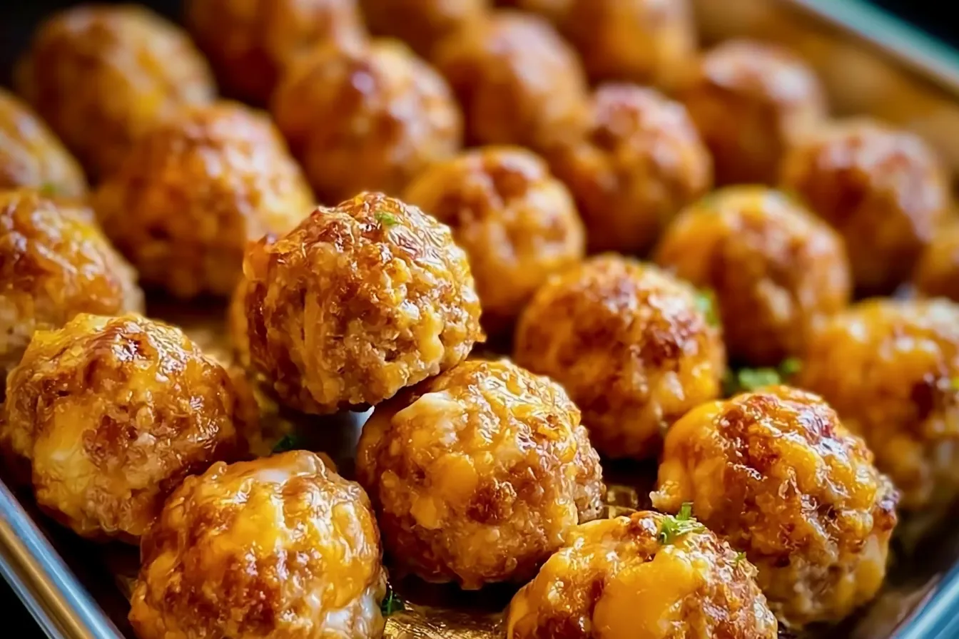 Cream Cheese Sausage Balls 