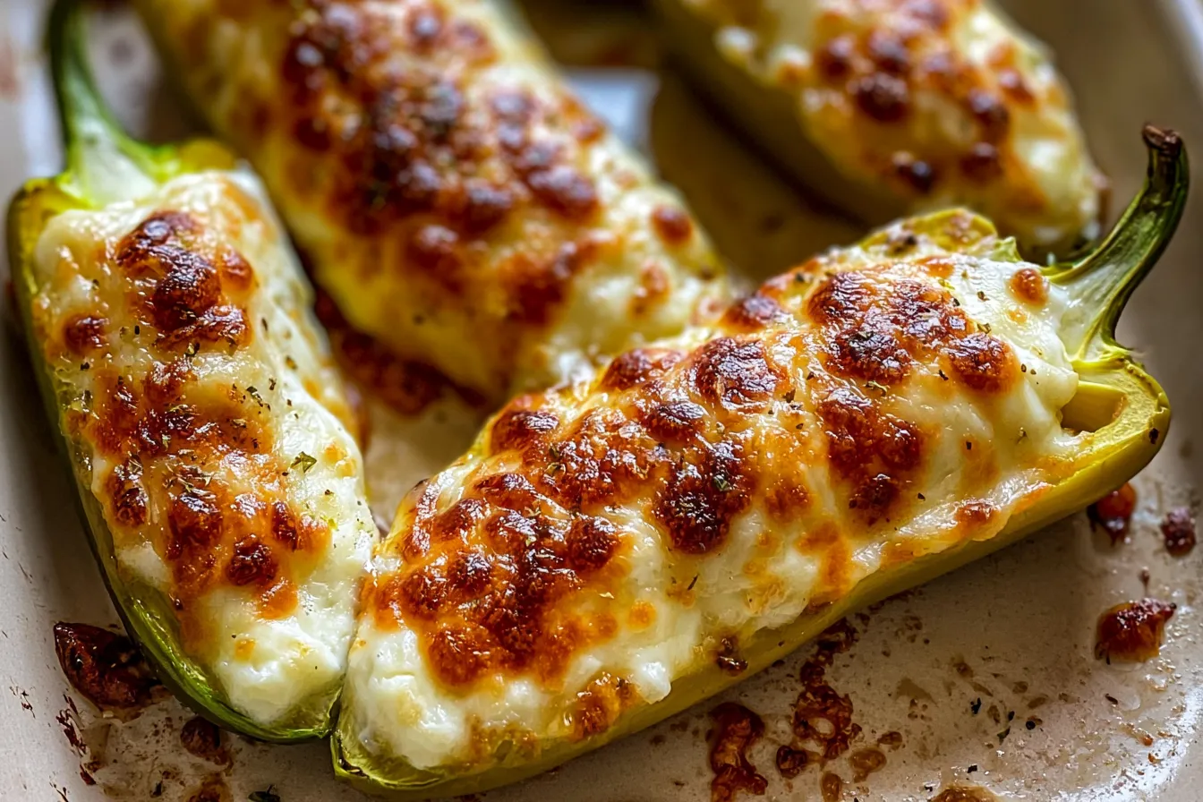Cream Cheese Stuffed Banana Peppers That Disappear Fast 