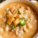 Creamy White Turkey Chili Bowl