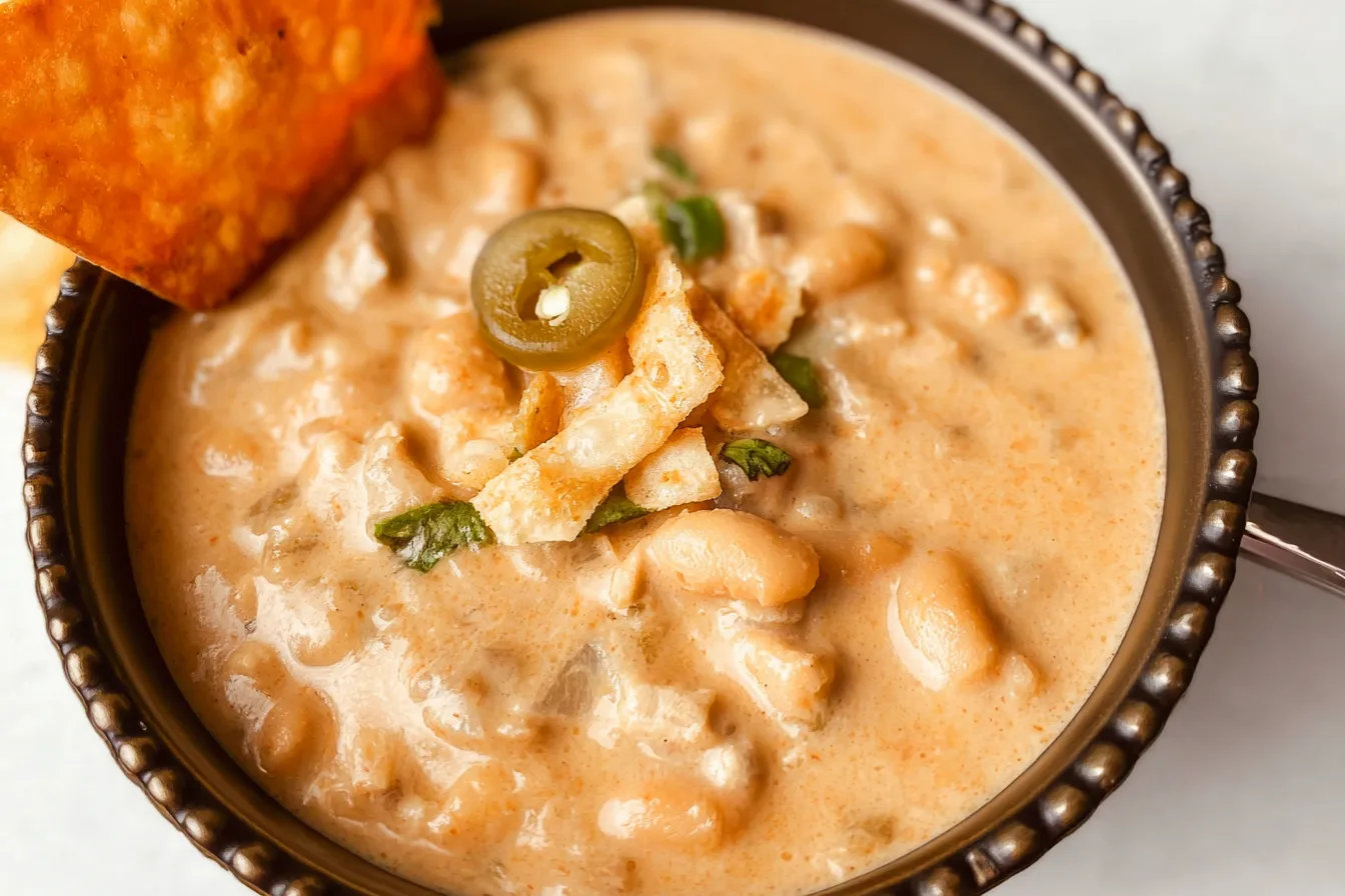 Creamy White Turkey Chili 