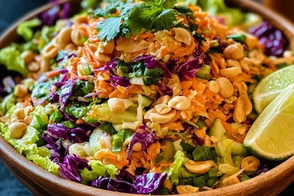 Crispy Thai Salad: Colorful and Crunchy Delight