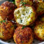 Crispy Zucchini-Feta Balls for Flavorful Snacking Heaven 5 Crispy Zucchini-Feta Balls Ready to Serve