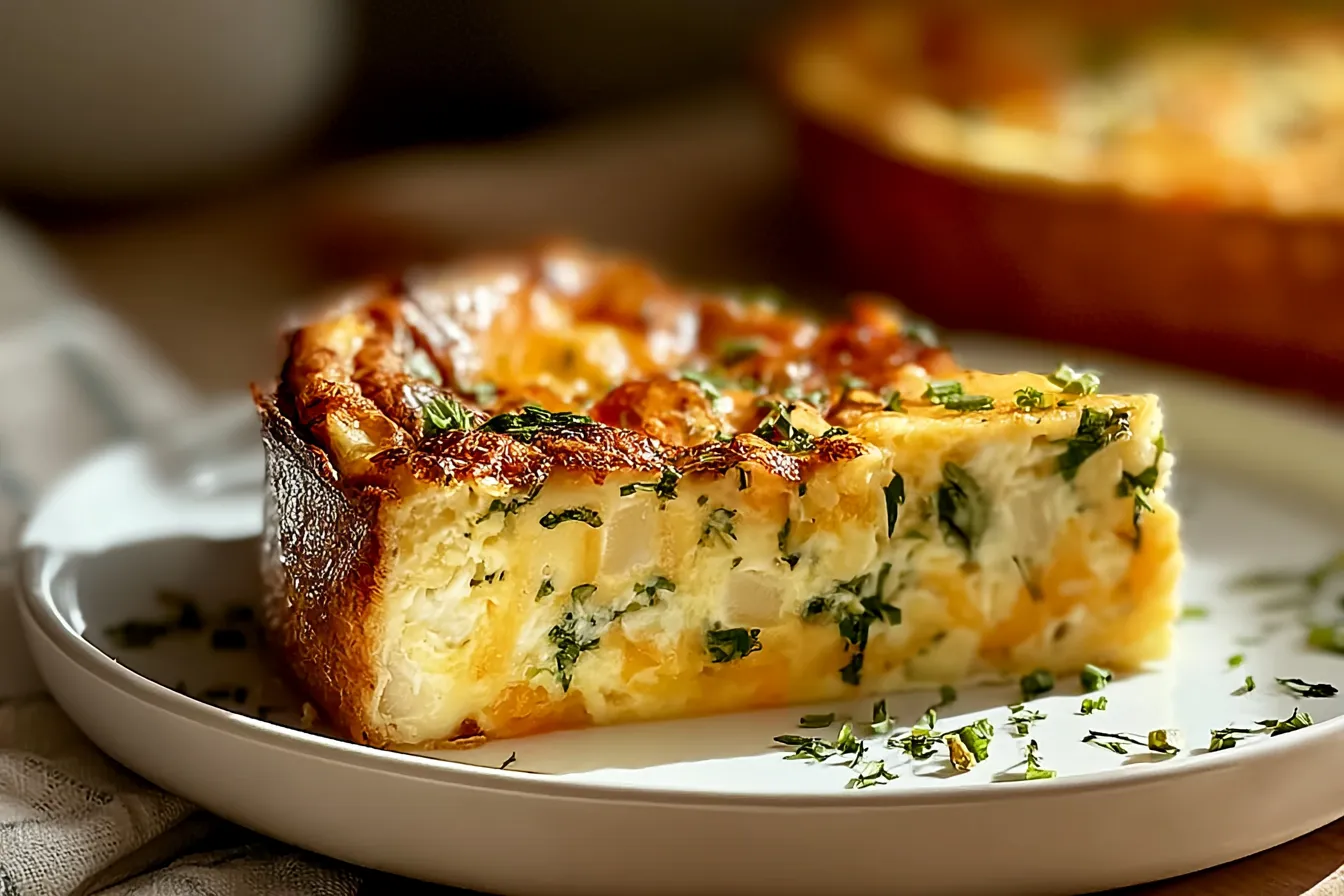 Dreamy Fluffy Crustless Quiche - So Creamy & Irresistible! 4 Dreamy Fluffy Crustless Quiche - So Creamy & Irresistible!