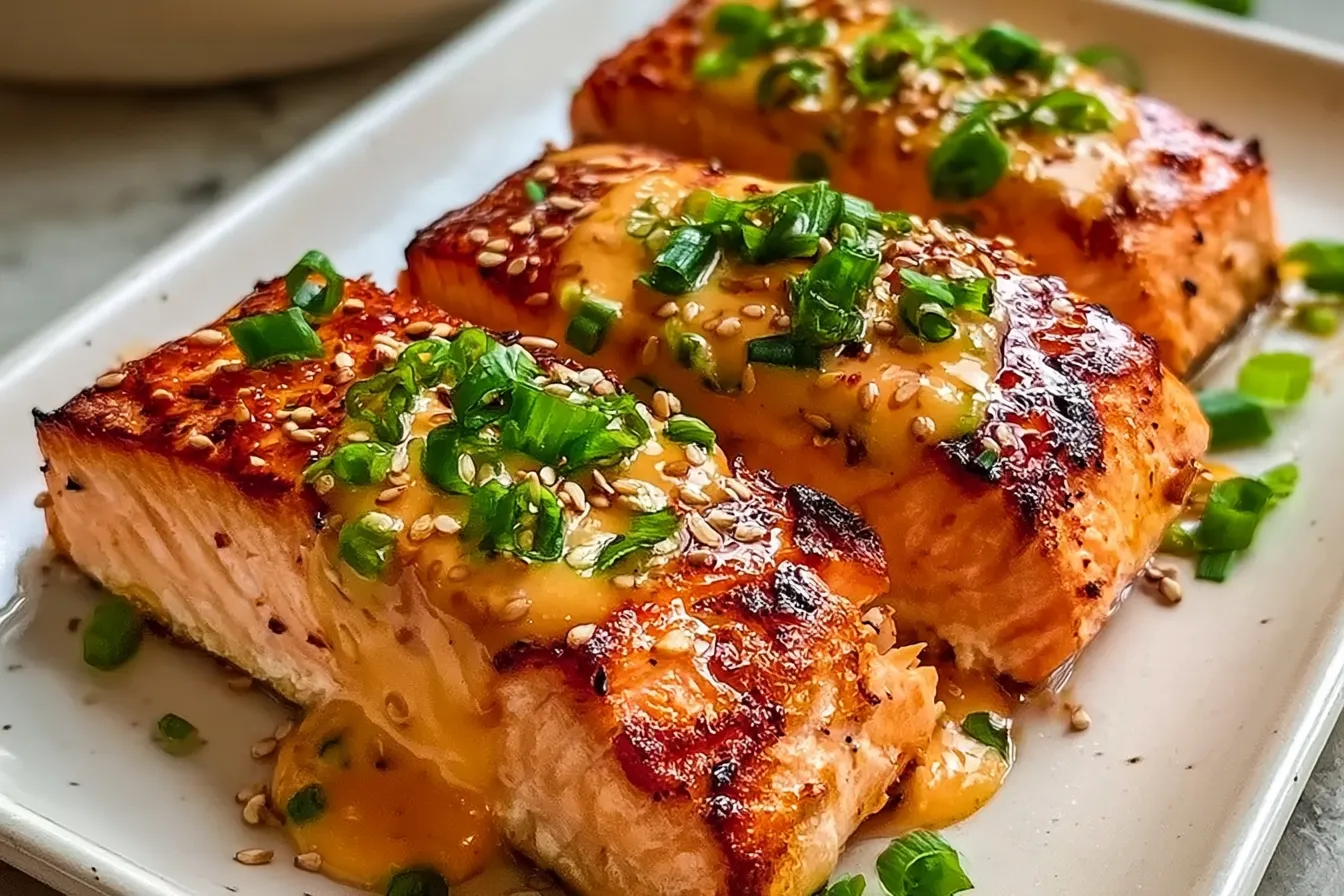 Easy Bang Bang Salmon for a Quick Healthy Dinner 