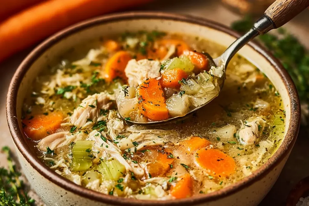 Easy Chicken Soup in a Bowl