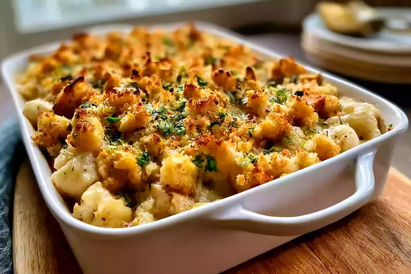 Easy Chicken Stuffing Casserole for a Cozy Family Dinner 