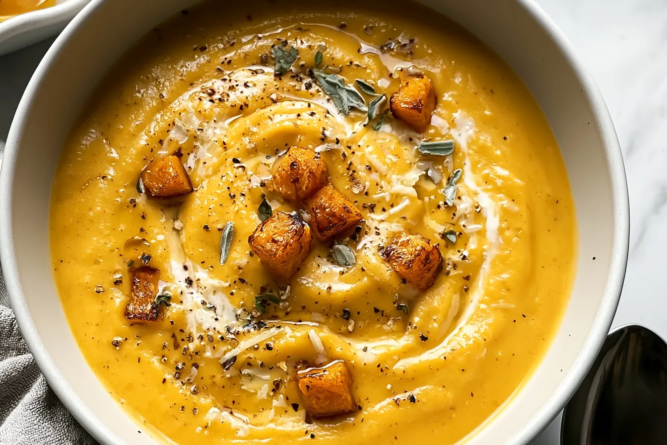 Easy Creamy Butternut Squash Pasta Sauce 