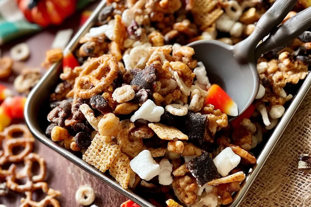 Easy Fall Snack Mix Delights Ready to Serve