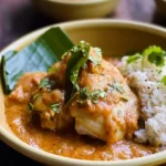 Easy Malaysian Chicken Rendang in a Bowl