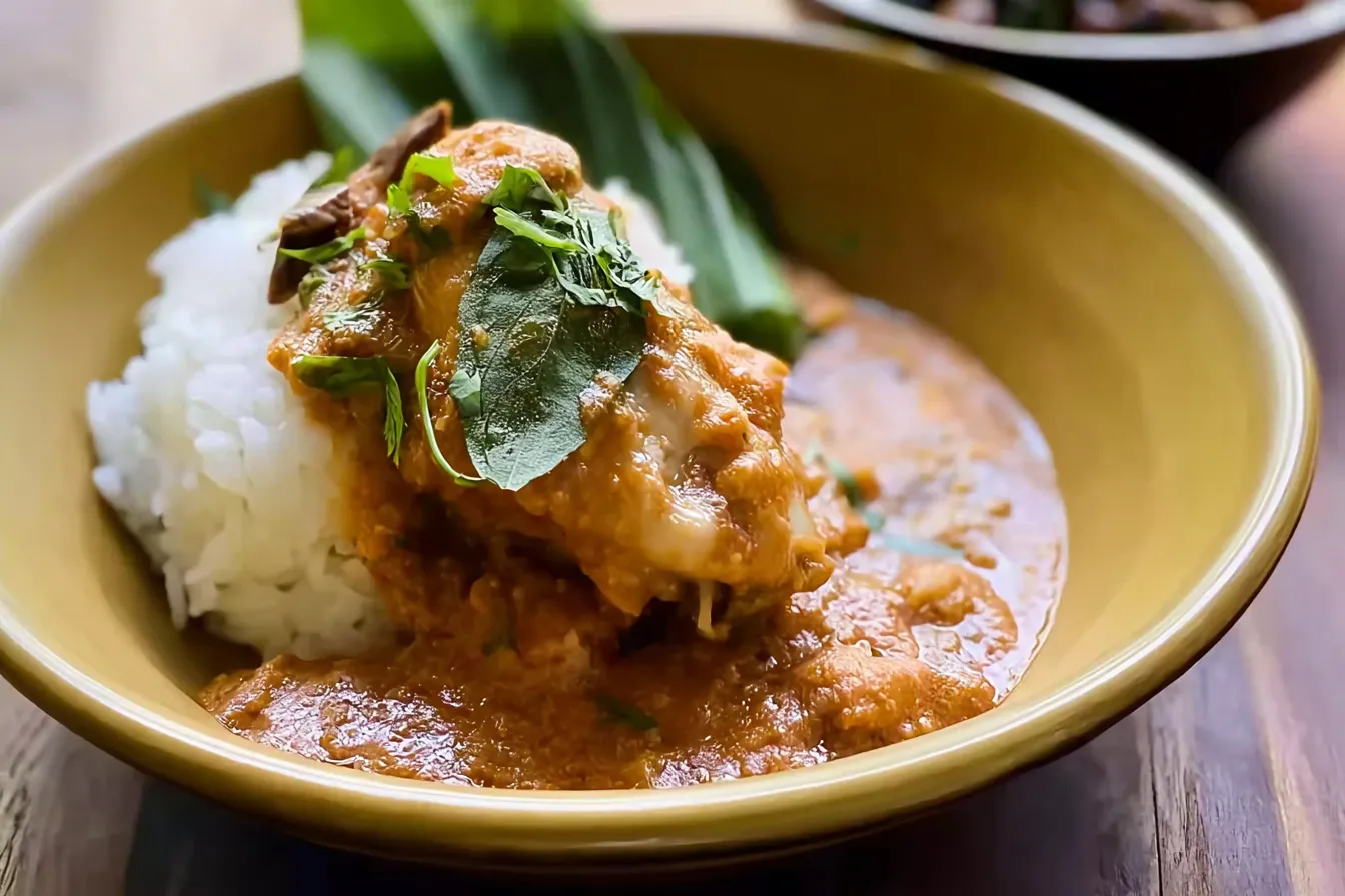 Easy Malaysian Chicken Rendang 