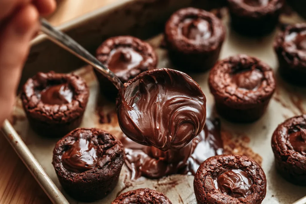 Easy Mini Football Brownie Bites Ready for Game Day