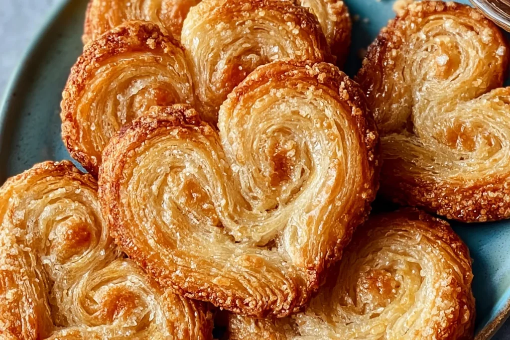 Delicious Easy Palmiers Cookies (3-Ingredient Puff Pastry)